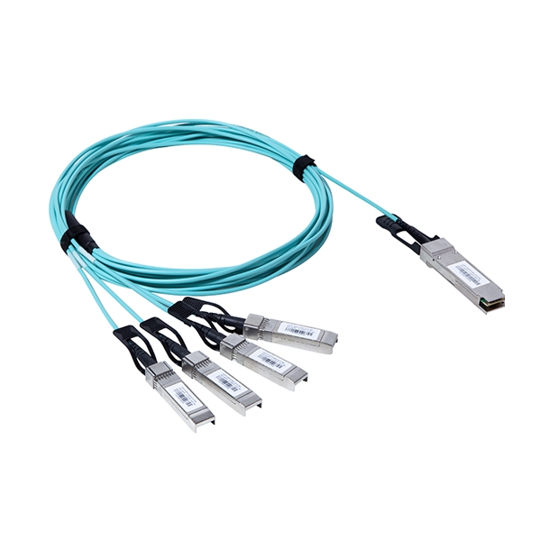 40G QSFP+ to 4x10G SFP+分支AOC 电缆